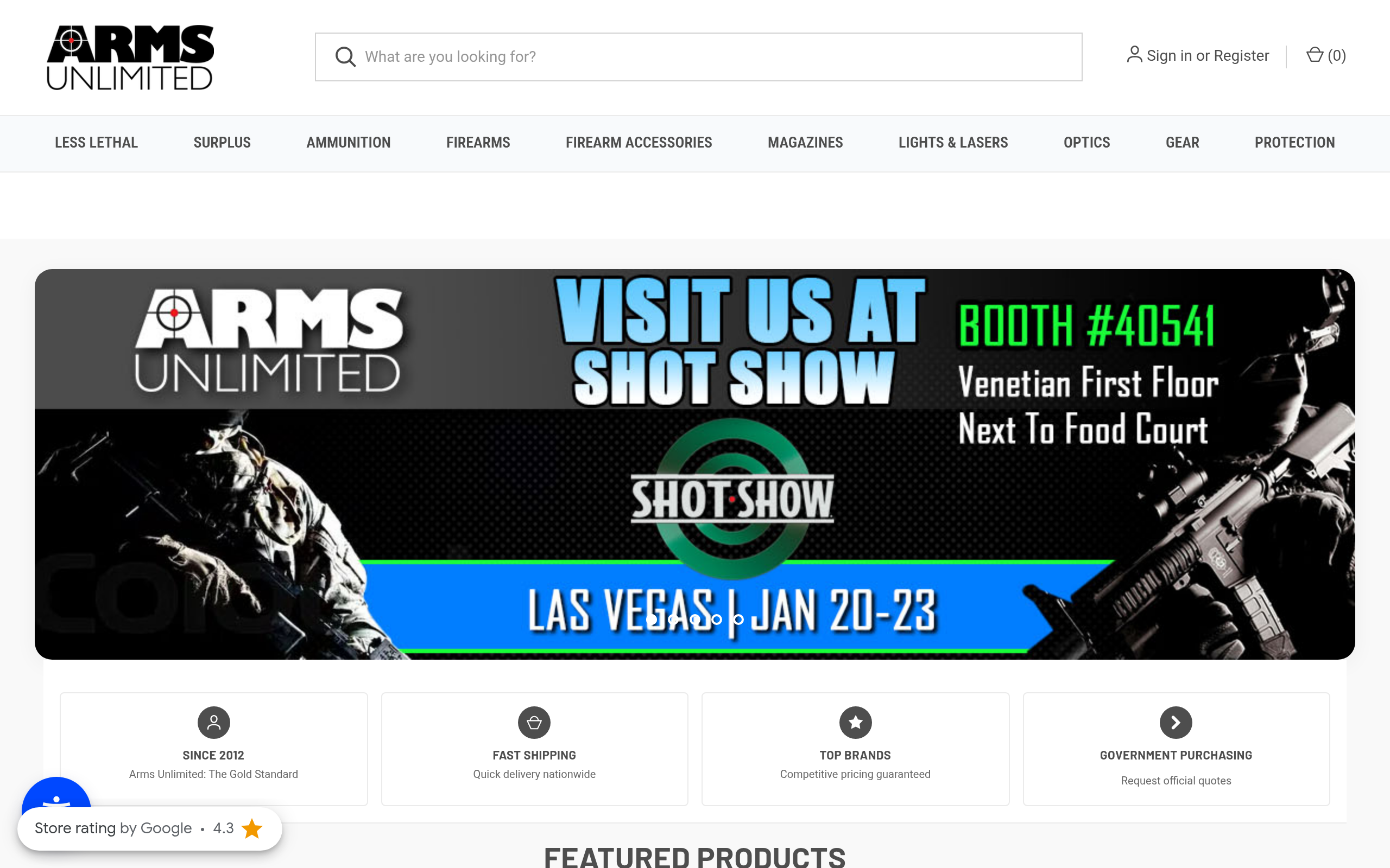 armsunlimited.com