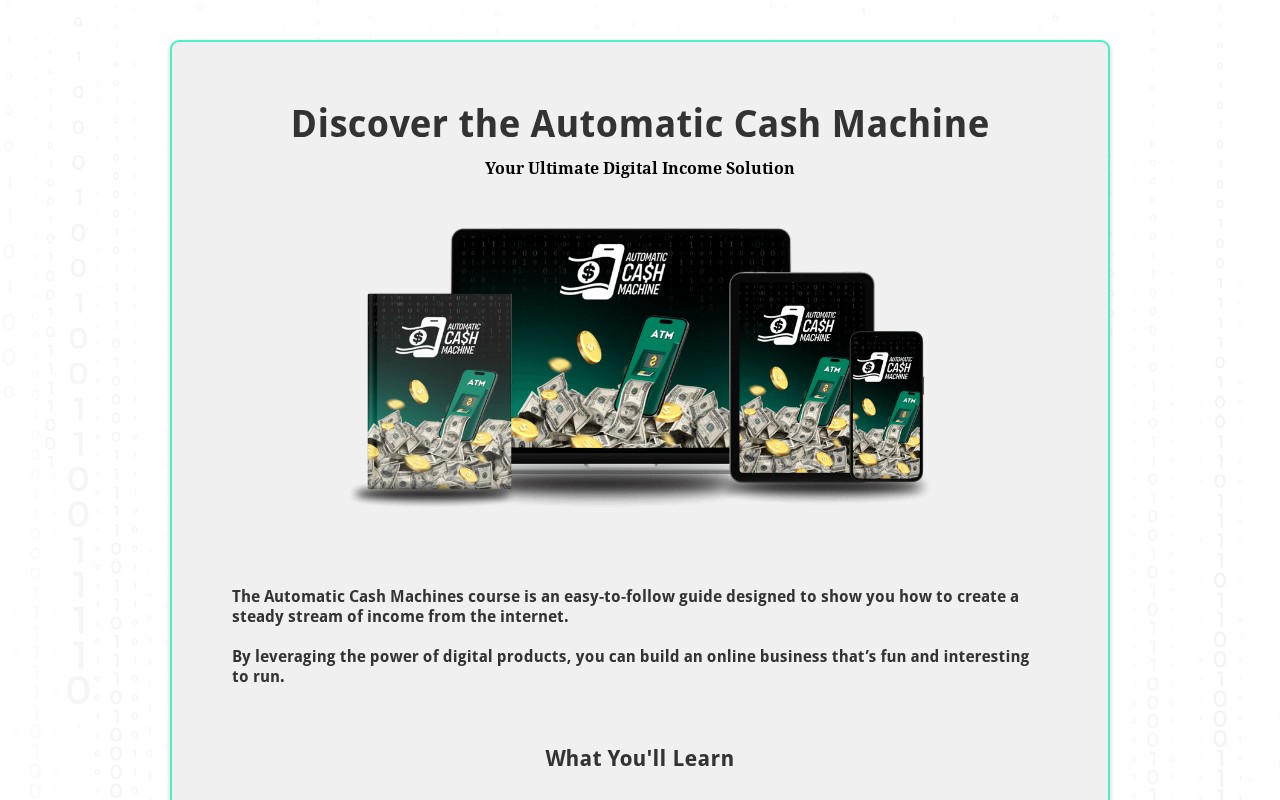 theautomaticcashmachine.com